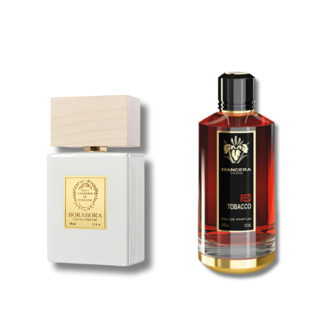 COMBO ESTATE -BORA BORA GIARDINI DI TOSCANA 100ML + RED TOBACCO MANCERA 120ML