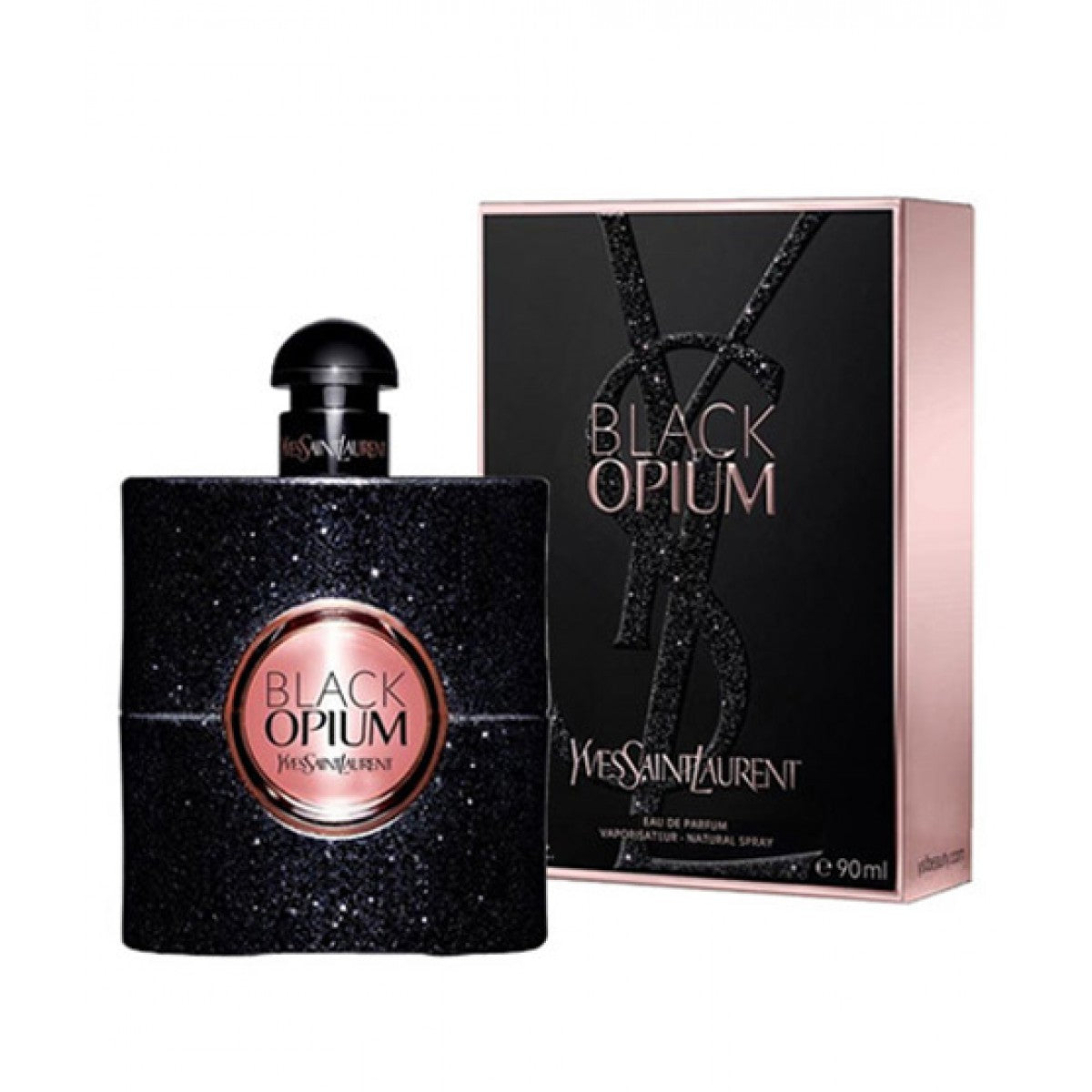 YVES SAINT LAURENT BLACK OPIUM - 90ML EAU DE PARFUM (SCATOLATO)